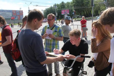 Республика Коми: Жители Сыктывкара активно ставили подписи против проведения «людоедской» пенсионной реформы