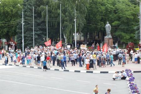 Жители Белгородской области объединяются под знамёнами КПРФ  против повышения пенсионного возраста