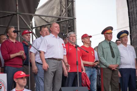 Г.А. Зюганов на 100-тысячном митинге в Москве: Пенсионной «реформе» - не быть!