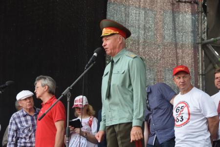 Г.А. Зюганов на 100-тысячном митинге в Москве: Пенсионной «реформе» - не быть!