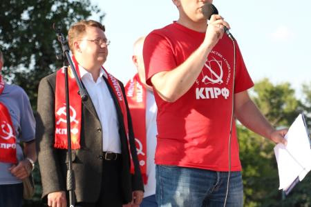 Самарская область. В Тольятти прошли акции протеста против повышения пенсионного возраста