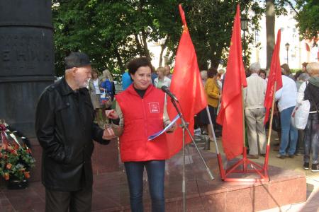 Калужане против повышения пенсионного возраста