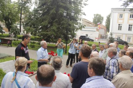 Ярославцы почтили память жертв белогвардейского мятежа