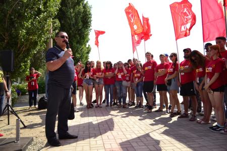 В Астрахани прошел слёт комсомольского актива Южного и Северо-Кавказского федеральных округов 