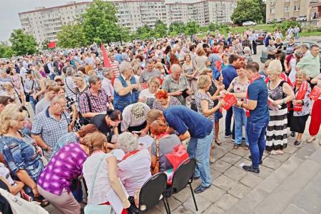 Небывалое количество жителей Белгородской области  приняло участие в митингах КПРФ против пенсионной реформы