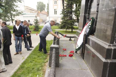 Ярославцы почтили память жертв белогвардейского мятежа