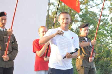 Всероссийская комсомольская эстафета «Огонь наших сердец» шагает по Южному федеральному округу