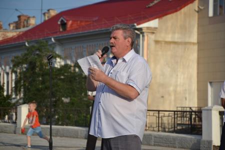 В Астрахани прошел митинг против пенсионной реформы 