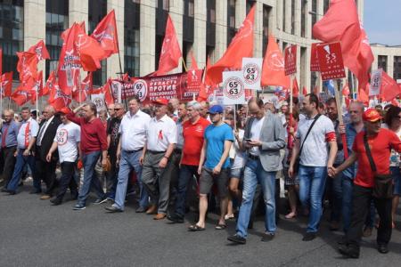 Г.А. Зюганов на 100-тысячном митинге в Москве: Пенсионной «реформе» - не быть!