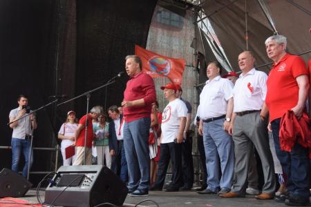 Г.А. Зюганов на 100-тысячном митинге в Москве: Пенсионной «реформе» - не быть!