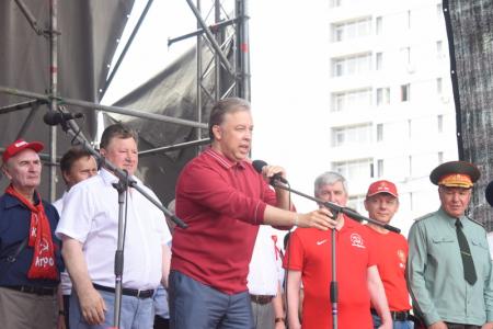 Г.А. Зюганов на 100-тысячном митинге в Москве: Пенсионной «реформе» - не быть!