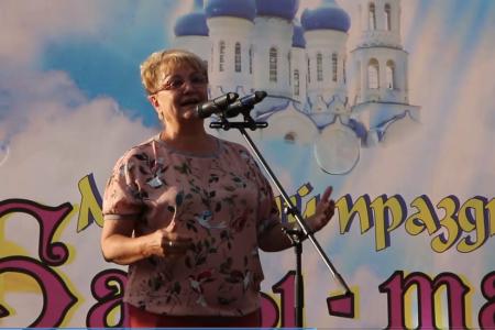 Саратовская область. Ольга Алимова приняла участие в юбилейных мероприятиях в Балтайском районе