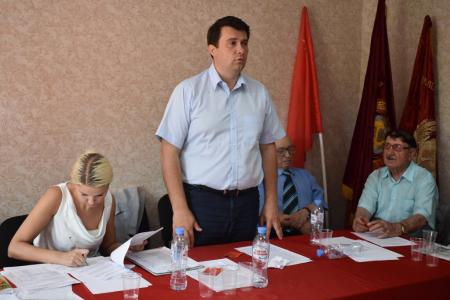 Коммунисты Тульской области вновь единогласно избрали Олега Лебедева своим лидером