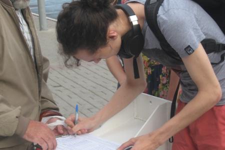 В Калуге прошли пикеты против повышения пенсионного возраста