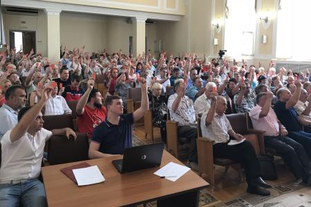 В Краснодаре прошло собрание инициативной группы референдума против повышения пенсионного возраста