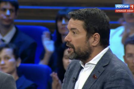 А.А. Ющенко принял участие в ток-шоу «60 минут» на телеканале «Россия-1»