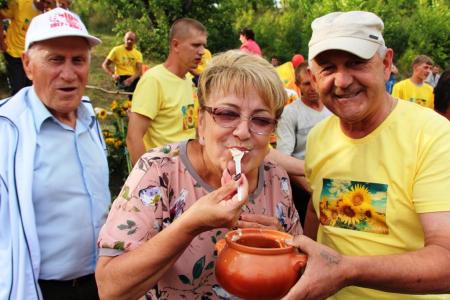 Саратовская область. Ольга Алимова приняла участие в юбилейных мероприятиях в Балтайском районе