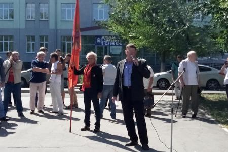 «Долой вредителей!». По всей Самарской области прокатились митинги против антинародной пенсионной «реформы»