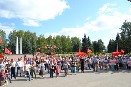 В Нижегородской области растет протестное движение. Митинги в Городце и Заволжье