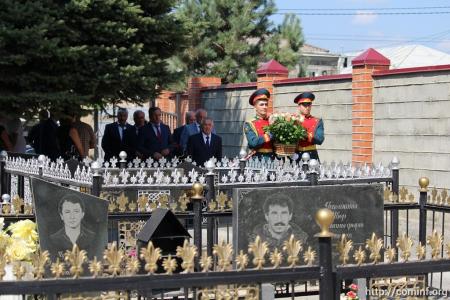 Казбек Тайсаев принял участие в праздновании десятилетия независимости Республики Южная Осетия