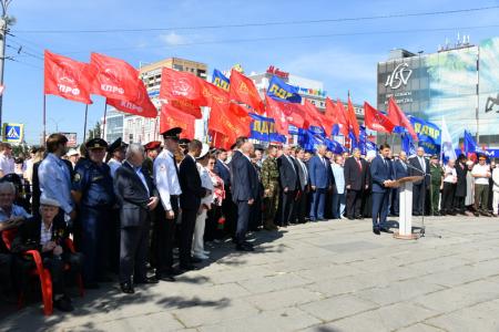 Г.А. Зюганов принял участие в митинге Памяти, посвященном 75-й годовщине освобождения Орловской области