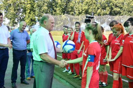 Начался рабочий визит Г.А. Зюганова в Орел