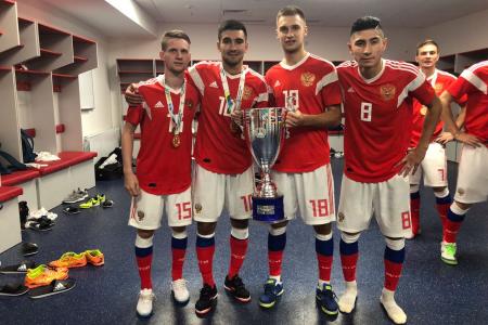 Игроки МФК КПРФ  - будущее российского мини-футбола!
