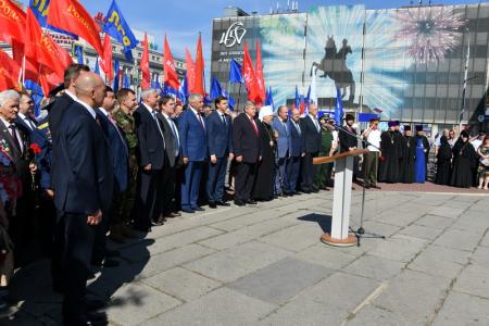 Г.А. Зюганов принял участие в митинге Памяти, посвященном 75-й годовщине освобождения Орловской области