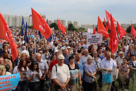 На митинге в Брянске выразили недоверие власти