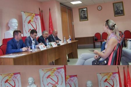 Состоялась пресс-конференция коммунистов  в Татарстанском рескоме КПРФ