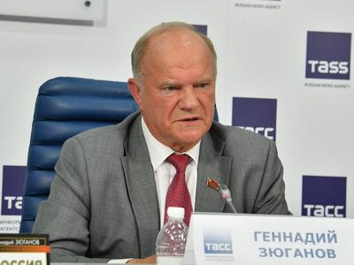 Г.А. Зюганов на пресс-конференции в ТАСС представил свою новую книгу