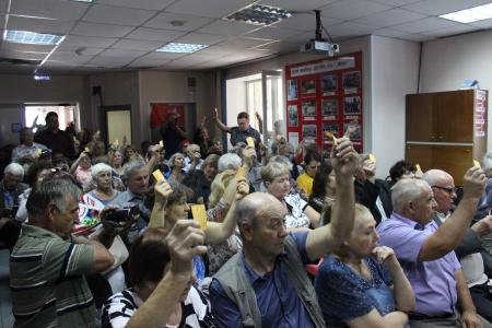 Хакасия. В Абакане состоялось собрание региональной инициативной подгруппы по проведению референдума против повышения пенсионного возраста