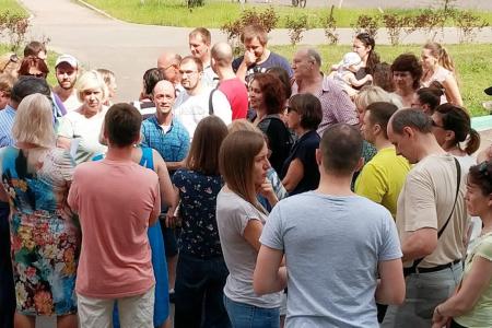 Прошла встреча кандидата в Губернаторы Подмосковья К.Н. Черемисова с избирателями в Нахабино