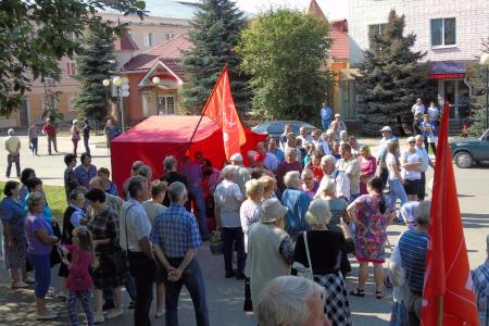Нижегородская область. Город Семенов присоединился к борьбе против пенсионной реформы