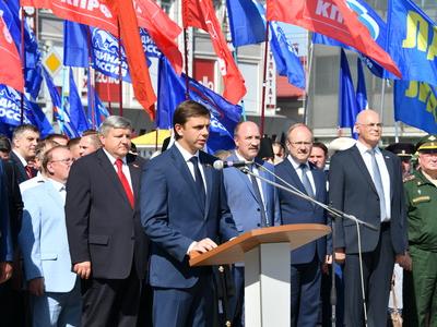 Г.А. Зюганов принял участие в митинге Памяти, посвященном 75-й годовщине освобождения Орловской области