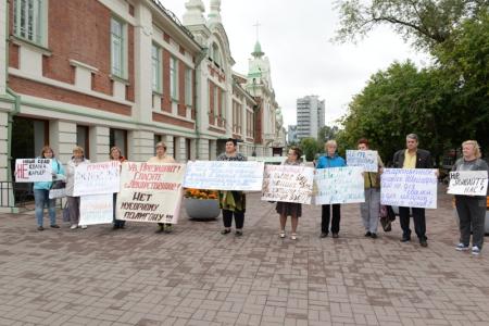 Новосибирская область. Коммунисты поддержали протест граждан против мусорного полигона