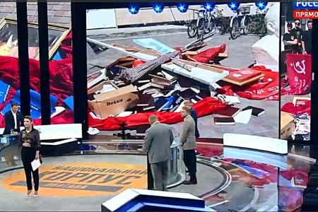 Юрий Афонин в эфире «России-1»: «Коммунизм – смертельный враг фашизма, это два идеологических полюса»