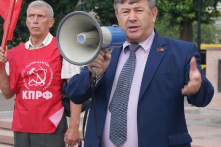В Красноярском крае прошли массовые акции протеста КПРФ