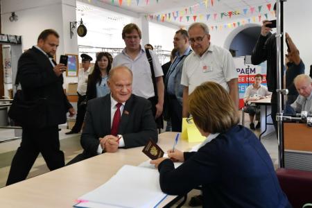 Г.А. Зюганов: «У каждого есть возможность бюллетенем улучшить свою жизнь»