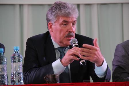 Народный президент Павел Грудинин — в Якутии