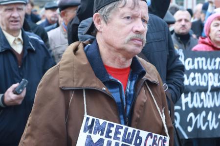 Лидер омских коммунистов Александр Кравец: «Мы будем стоять, пока не добьемся своего!»