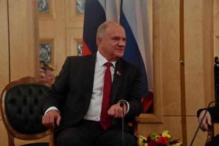 Г.А. Зюганов провел встречу с Генеральным секретарем ЦК Коммунистической партии Вьетнама товарищем  Нгуен Фу Чонгом