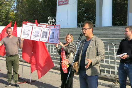 В Чувашии прошли массовые митинги за отмену пенсионной «реформы»