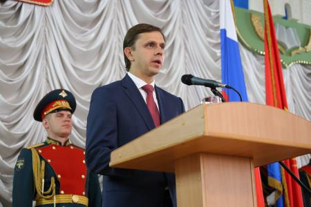 Коммунист А.Е. Клычков вступил в должность губернатора Орловской области