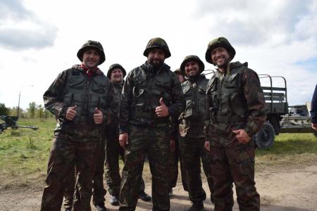 Ленинградская область. Команда КПРФ приняла участие в военно-полевых сборах