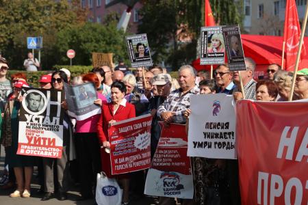 Республика Мордовия. Молодежный акцент протестного митинга в Саранске