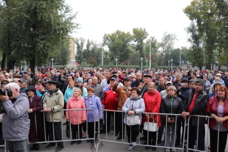 Юрий Афонин на митинге против повышения пенсионного возраста в Абакане: Хакасские избиратели напомнили власти, что голос народа надо слышать!