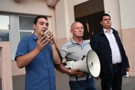 Тульская область. В Болохово прошел митинг против антинародной пенсионной «реформы»