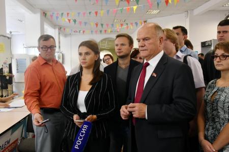 Г.А. Зюганов: «У каждого есть возможность бюллетенем улучшить свою жизнь»