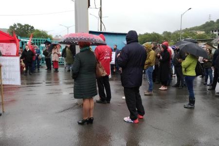 В столице Камчатского края состоялся очередной митинг против пенсионной реформы